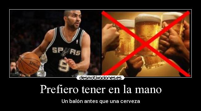 Prefiero tener en la mano -