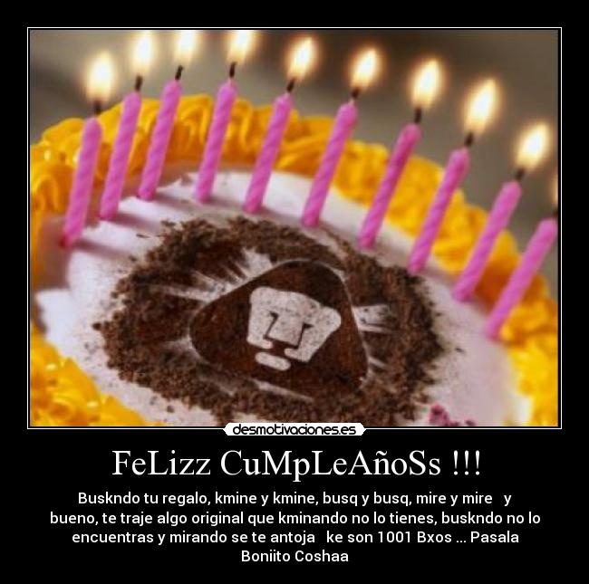 carteles felicitaciones desmotivaciones