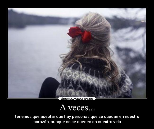 A veces... - 