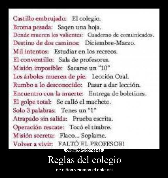 carteles tambien cole veias asi desmotivaciones