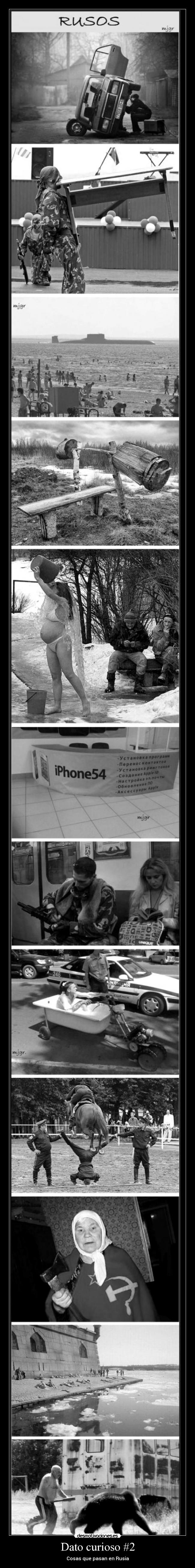 Dato curioso #2 - Cosas que pasan en Rusia