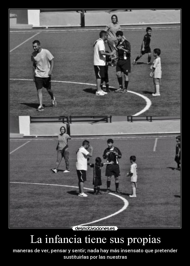 carteles infancia juego limpio desmotivaciones