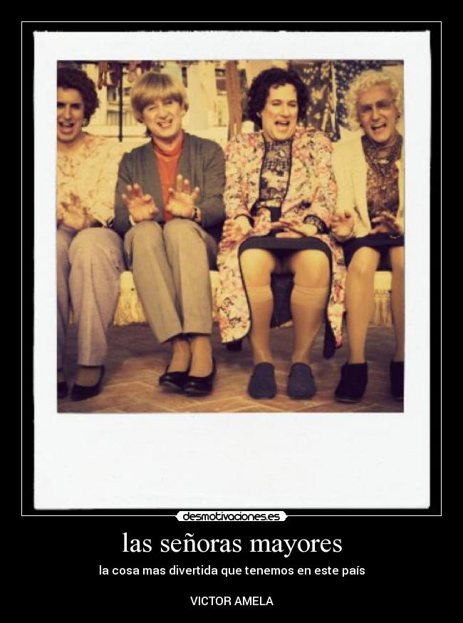 las señoras mayores - 