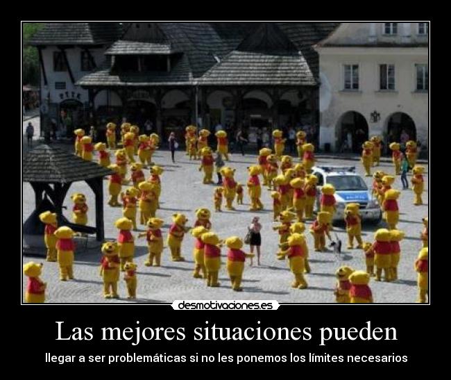 Las mejores situaciones pueden - 