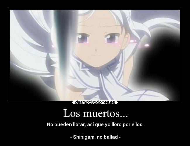 Los muertos... -