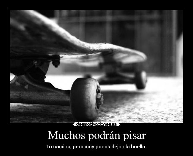 Muchos podrán pisar -