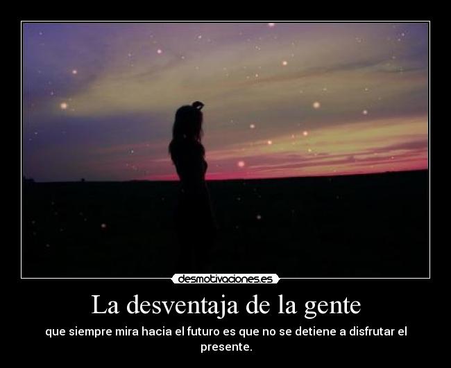 La desventaja de la gente -