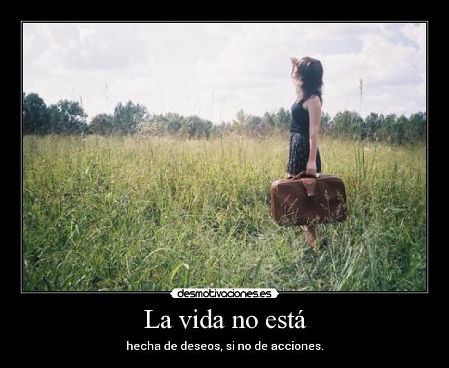 La vida no está - 