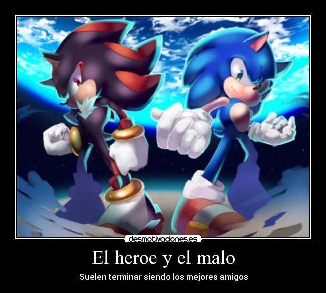 El heroe y el malo -