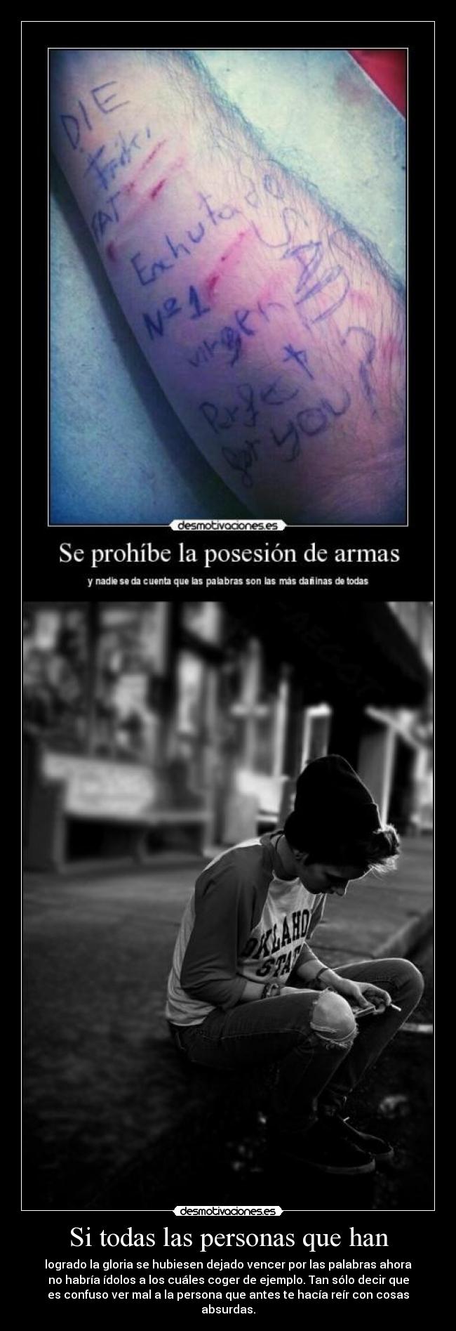 Si todas las personas que han -