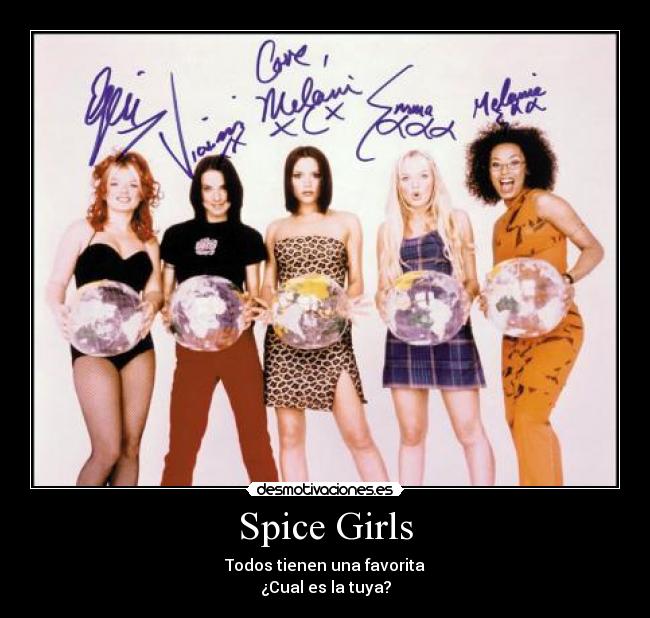 carteles spicegirl desmotivaciones