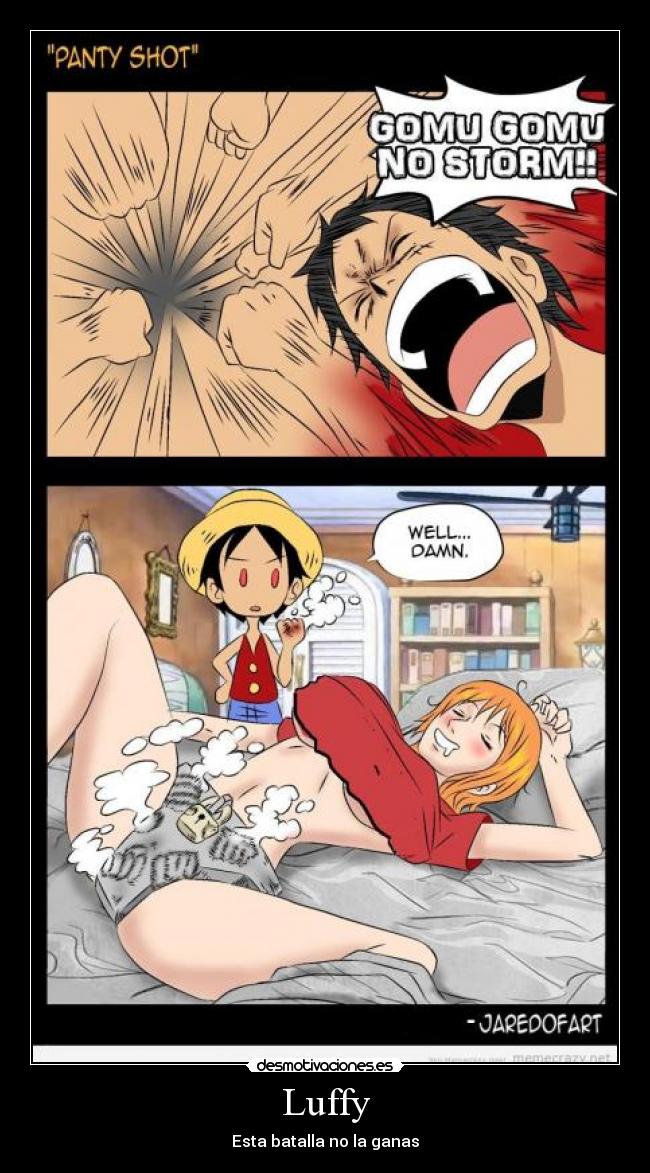 carteles one piece luffy nami desmotivaciones