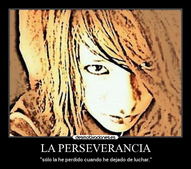 LA PERSEVERANCIA - 