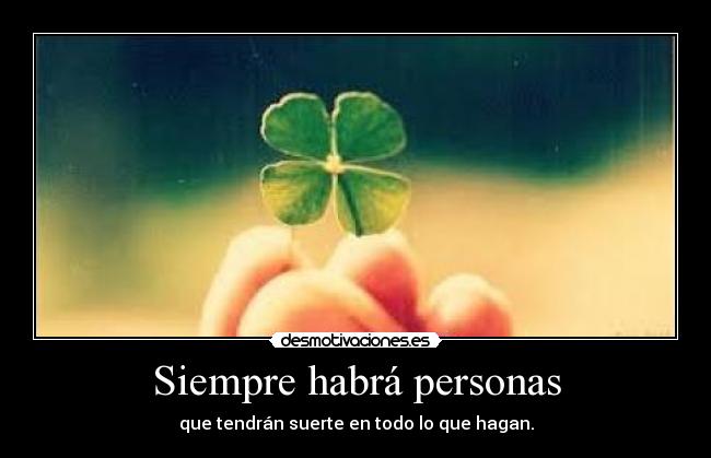 Siempre habrá personas - 
