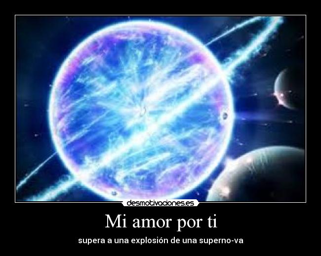 Mi amor por ti -