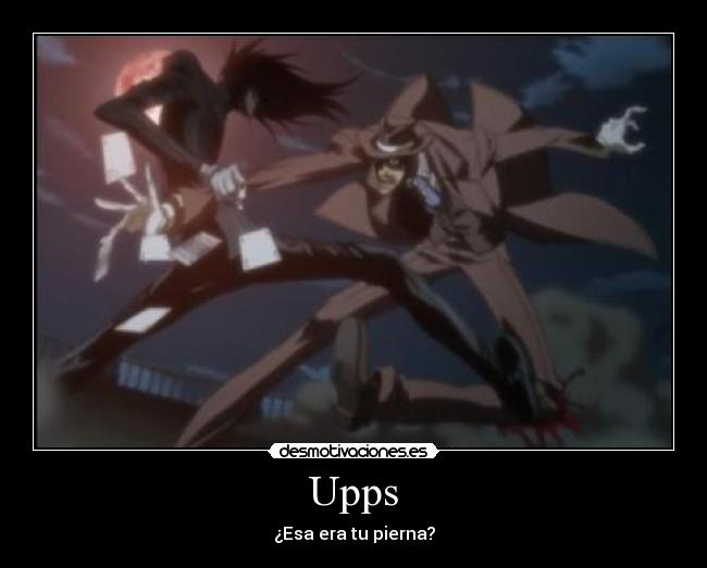 Upps - ¿Esa era tu pierna?