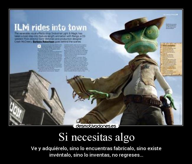 carteles rango pelicula reflexiones ser unos mismo desmotivaciones