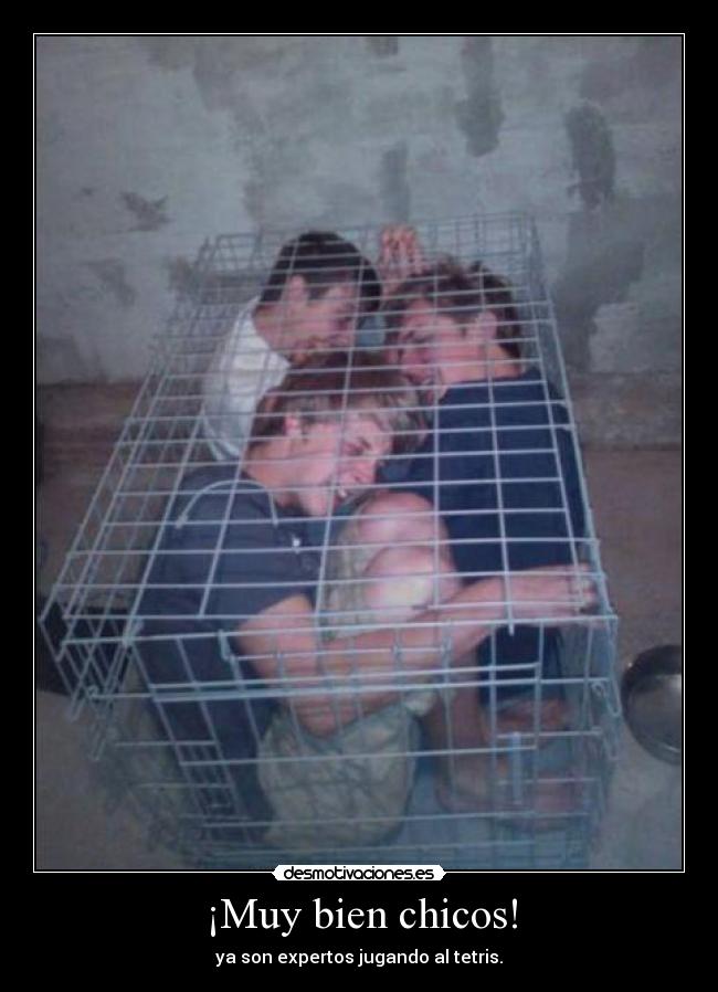 ¡Muy bien chicos! -