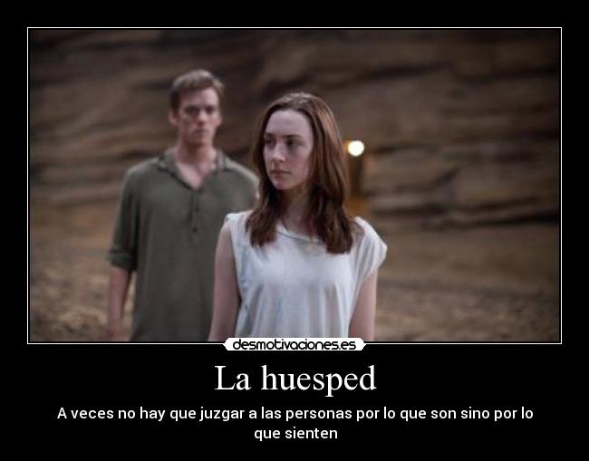 La huesped -