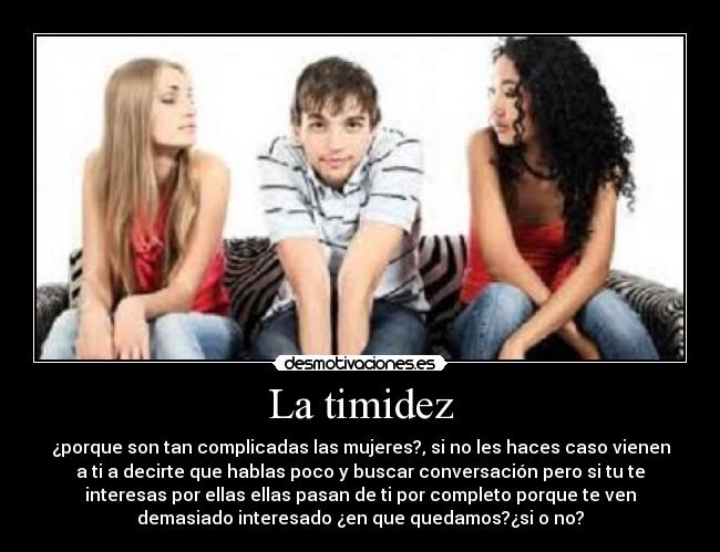 La timidez - 