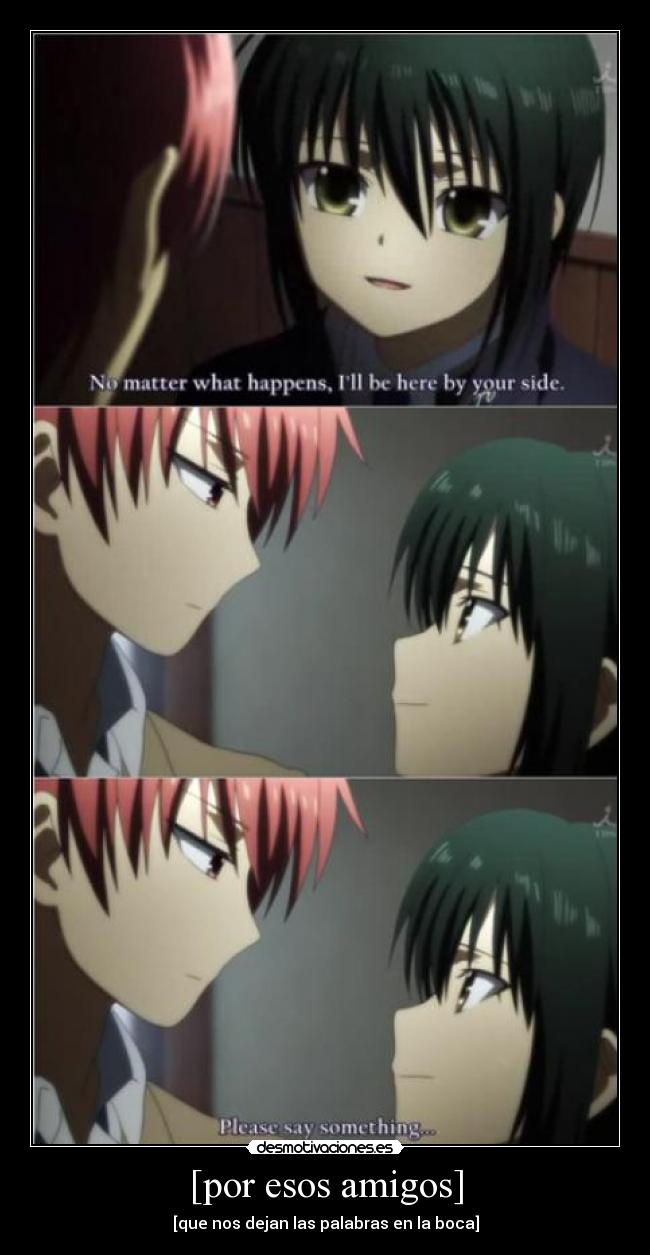 [por esos amigos] - 