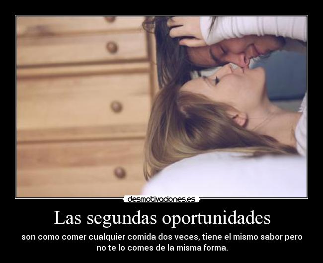 Las segundas oportunidades - 