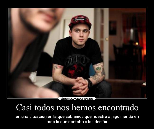 Casi todos nos hemos encontrado - 