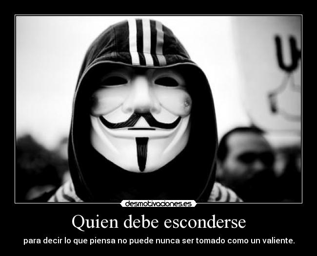 Quien debe esconderse - 