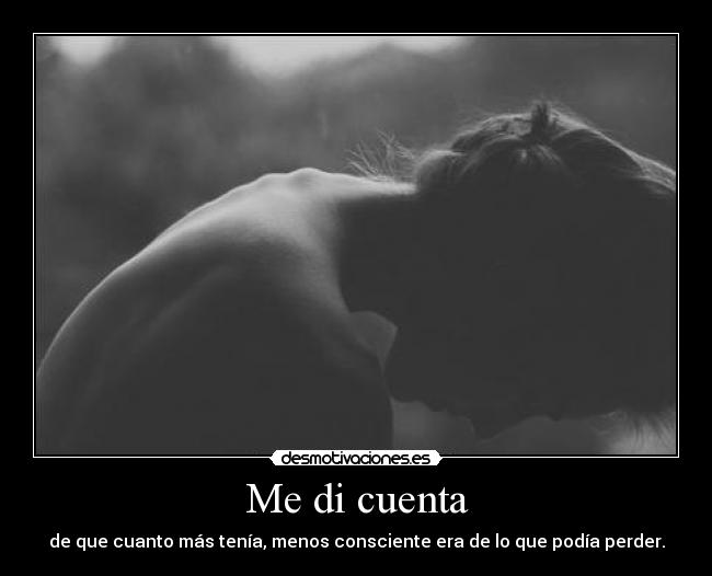 Me di cuenta - 