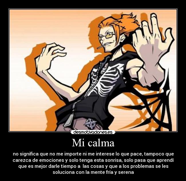 Mi calma -