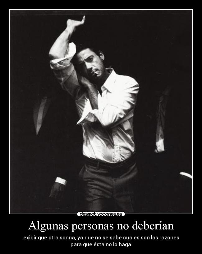 Algunas personas no deberían -