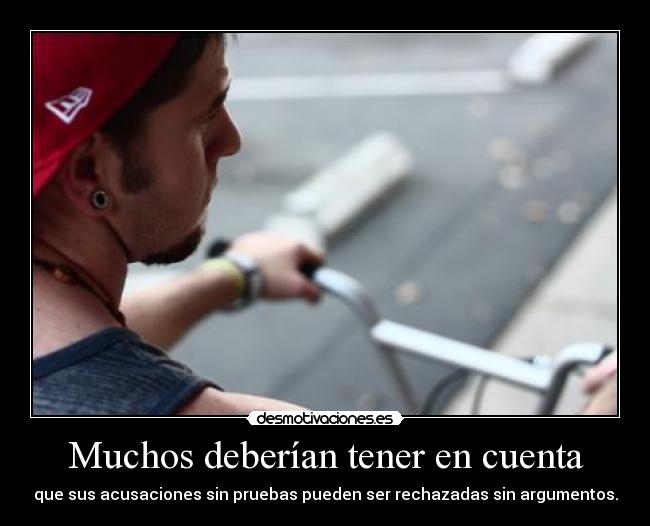 Muchos deberían tener en cuenta - 