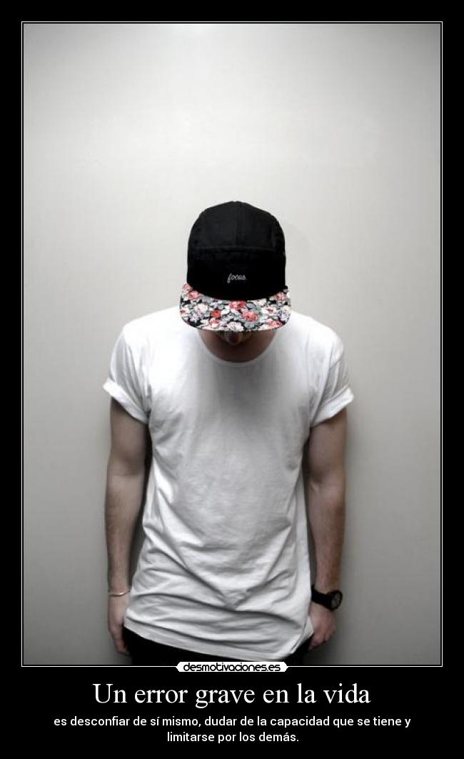 Un error grave en la vida - 