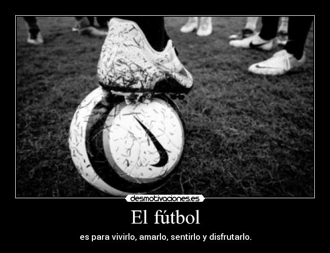 El fútbol -