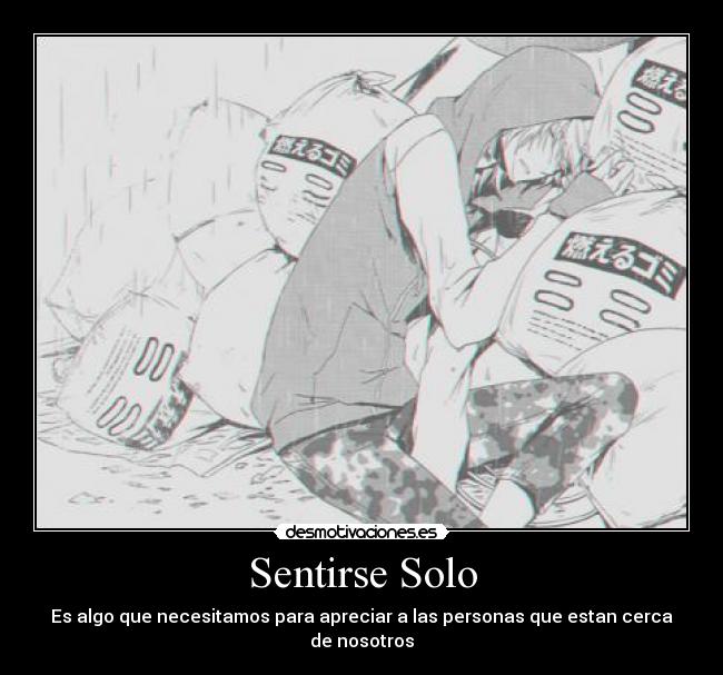Sentirse Solo -