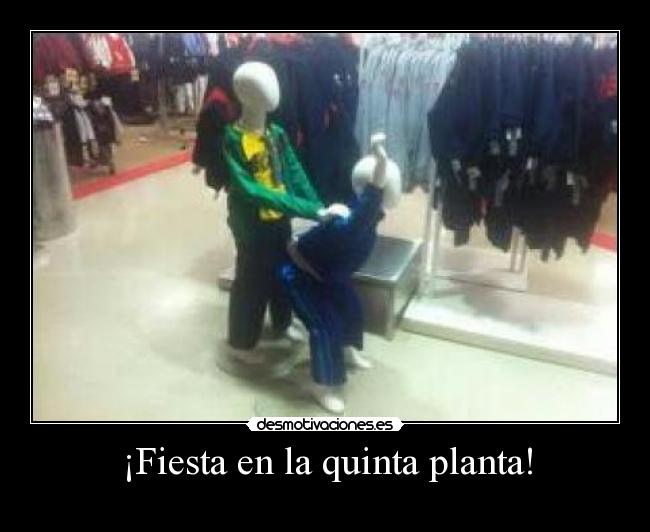 ¡Fiesta en la quinta planta! - 