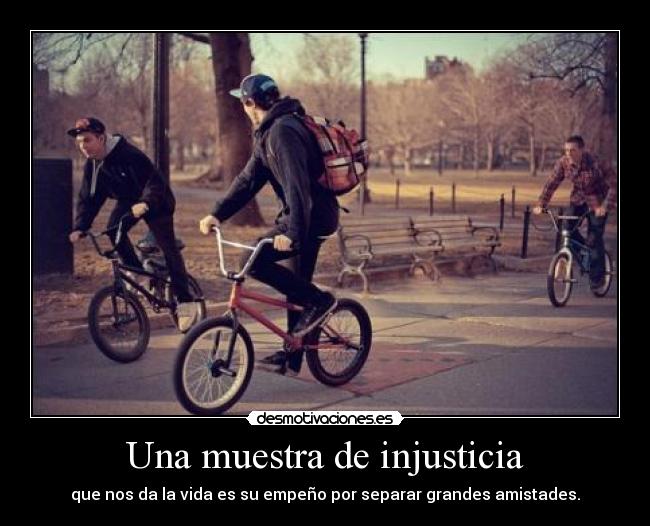 Una muestra de injusticia - 