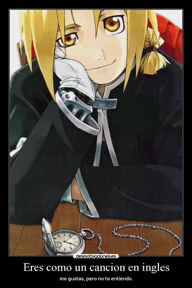 Eres como un cancion en ingles - 