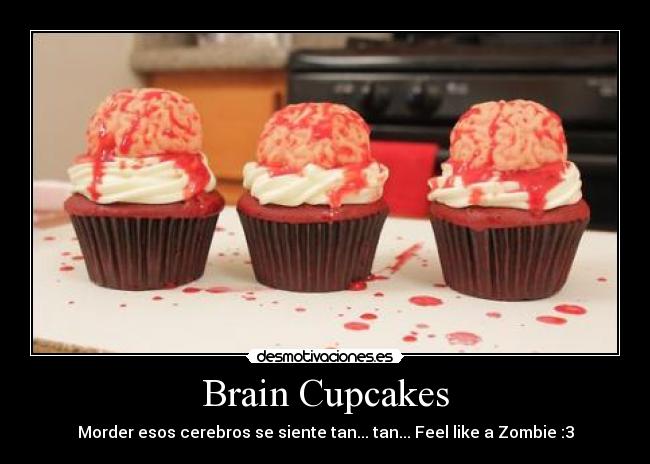 Brain Cupcakes - 