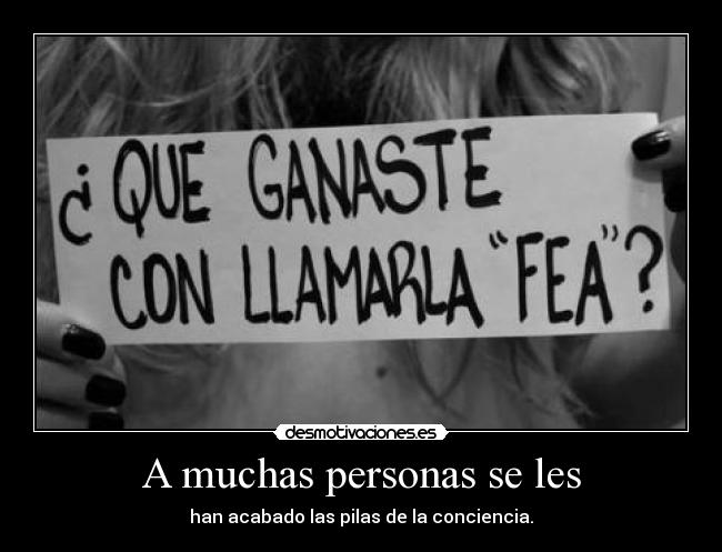 A muchas personas se les - 