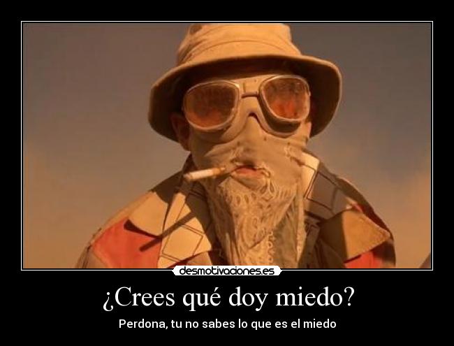 carteles miedo dddddddddddddddd desmotivaciones