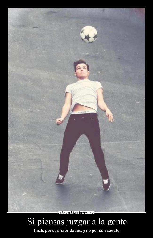 Si piensas juzgar a la gente -