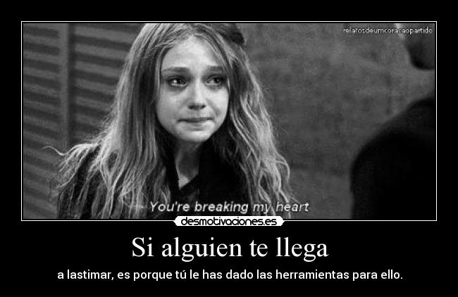 Si alguien te llega - 