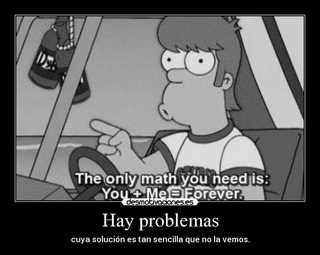 Hay problemas -