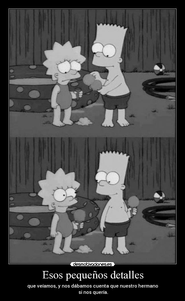 Esos pequeños detalles - 