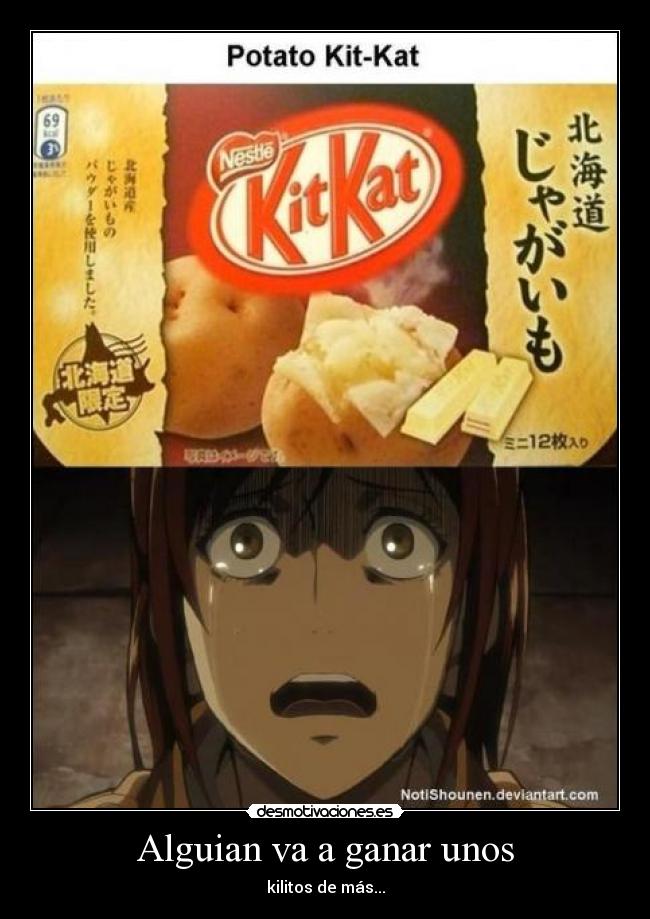 Alguian va a ganar unos - kilitos de más...