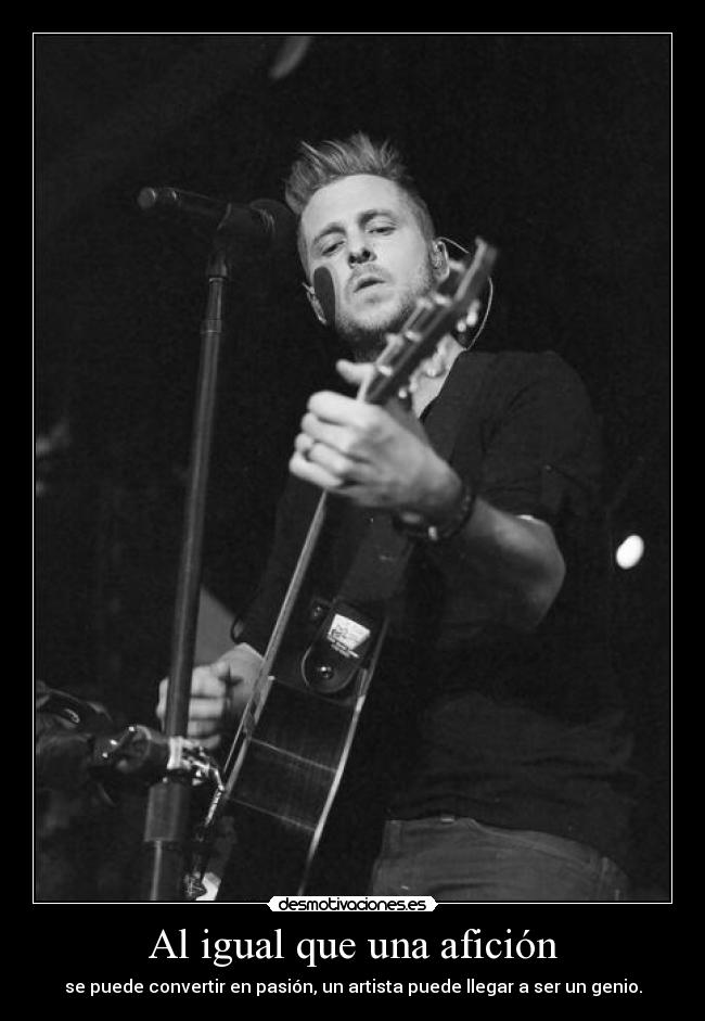 Al igual que una afición - 