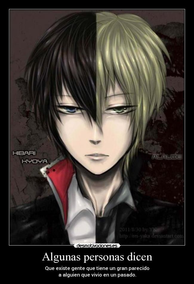 carteles hibarikyoya alaude katekyohitmanreborn desmotivaciones