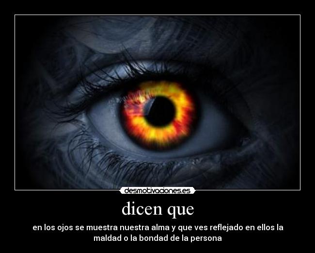 carteles ojos alma desmotivaciones