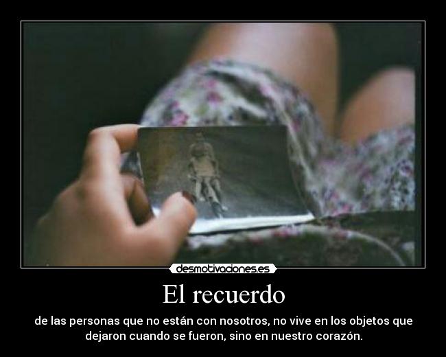 El recuerdo - 